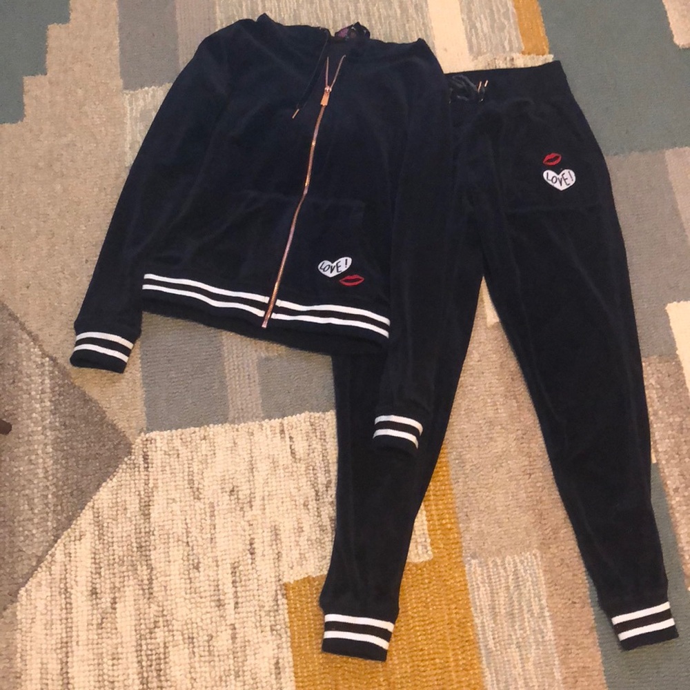 NWOT Betsey Johnson Size S Tracksuit